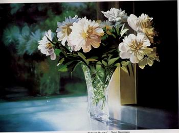 Still life floral, all kinds of reality flowers oil painting 27